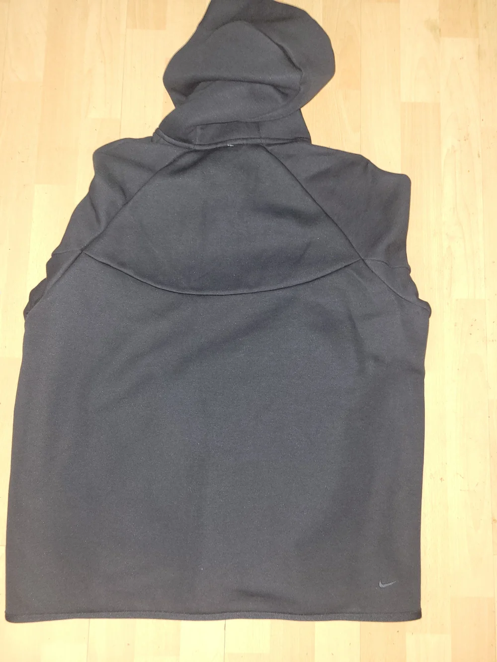Men's Nike Tech Fleece Full-Zip Windrunner Hoodie in Triple Black